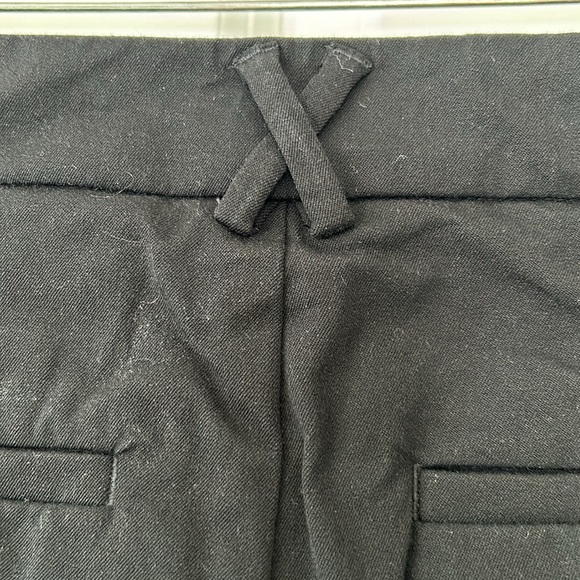 Maeve By Anthropologie Black Dress Trousers w Welt Pockets, Belt Loops Size 8 - Picture 10 of 12
